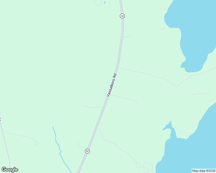 map of restaurants, bars, coffee shops, grocery stores, and more near 423 Vassalboro Road in China