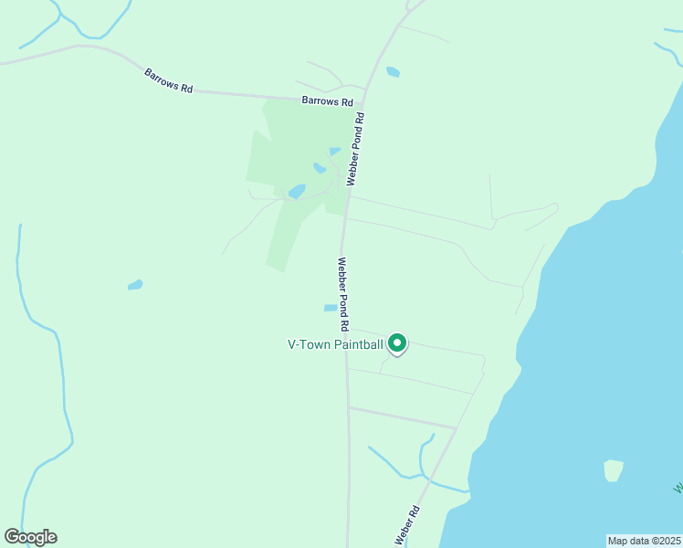 map of restaurants, bars, coffee shops, grocery stores, and more near Webber Pond Road in Vassalboro
