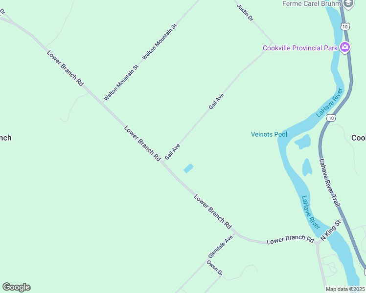 map of restaurants, bars, coffee shops, grocery stores, and more near 36 Gail Avenue in Bridgewater