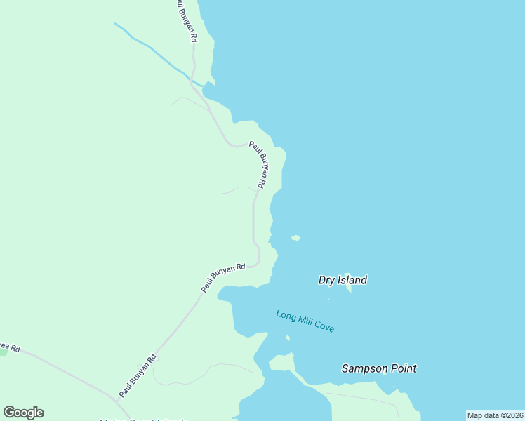 map of restaurants, bars, coffee shops, grocery stores, and more near 175 Paul Bunyan Road in Gouldsboro