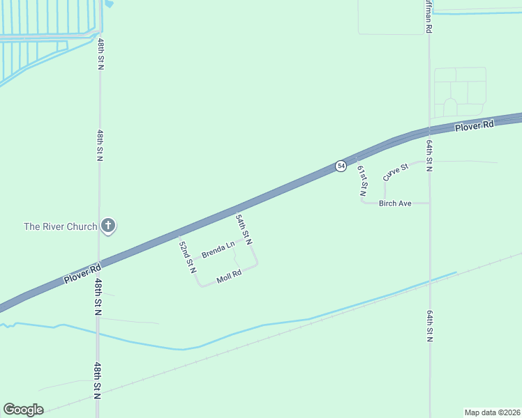 map of restaurants, bars, coffee shops, grocery stores, and more near 5510 Plover Road in Wisconsin Rapids