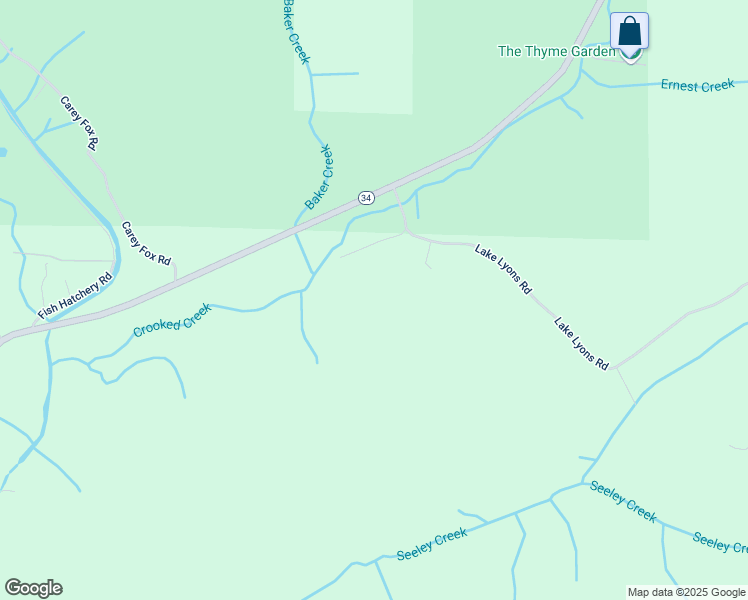 map of restaurants, bars, coffee shops, grocery stores, and more near 20344 Sturgis Lane in Alsea