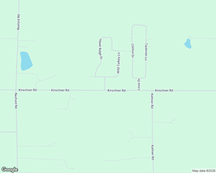 map of restaurants, bars, coffee shops, grocery stores, and more near W7226 Kirschner Road in Shiocton