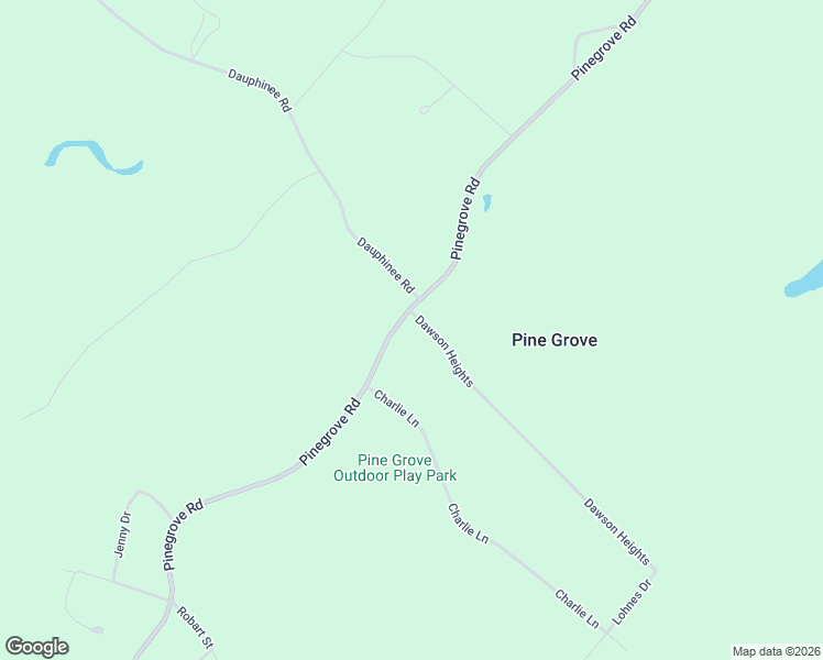 map of restaurants, bars, coffee shops, grocery stores, and more near 11 Pinegrove Road in Pine Grove