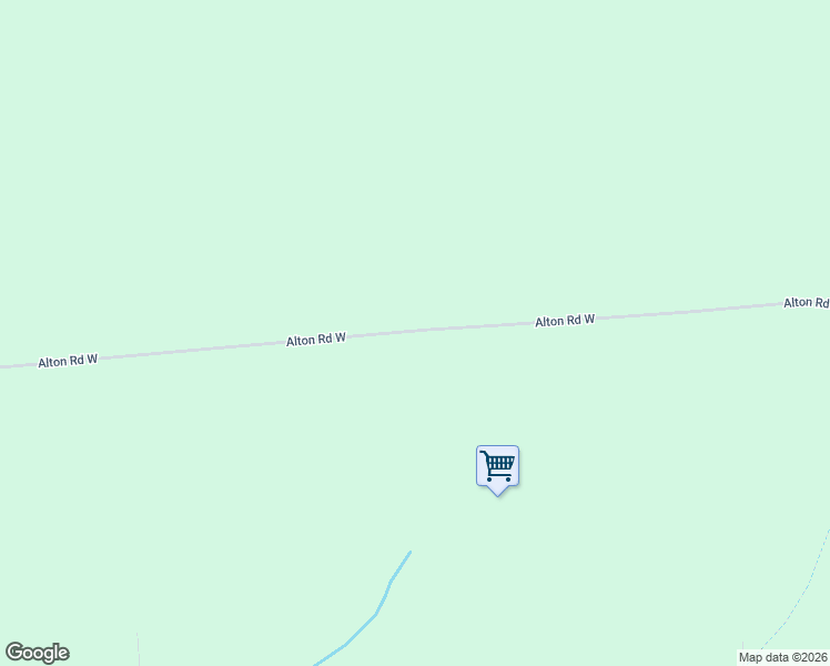 map of restaurants, bars, coffee shops, grocery stores, and more near 3816 Alton Road West in South Frontenac