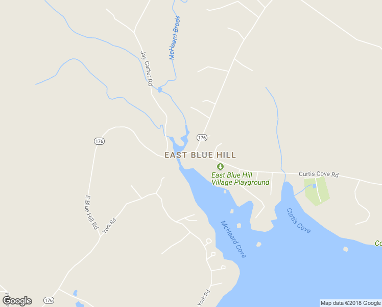 map of restaurants, bars, coffee shops, grocery stores, and more near 825 Maine 176 in Blue Hill