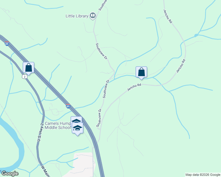 map of restaurants, bars, coffee shops, grocery stores, and more near 240 Southview Drive in Richmond