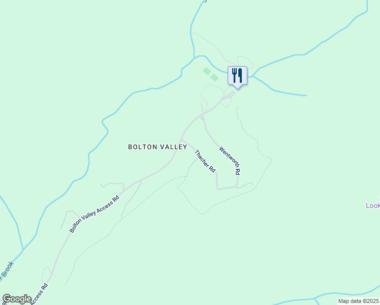map of restaurants, bars, coffee shops, grocery stores, and more near 4010 Bolton Valley Access Road in Richmond