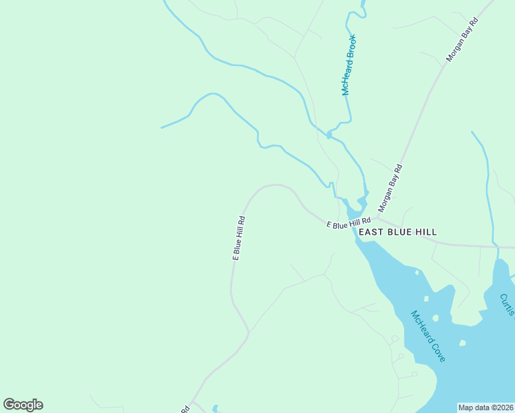 map of restaurants, bars, coffee shops, grocery stores, and more near 724 East Blue Hill Road in Blue Hill