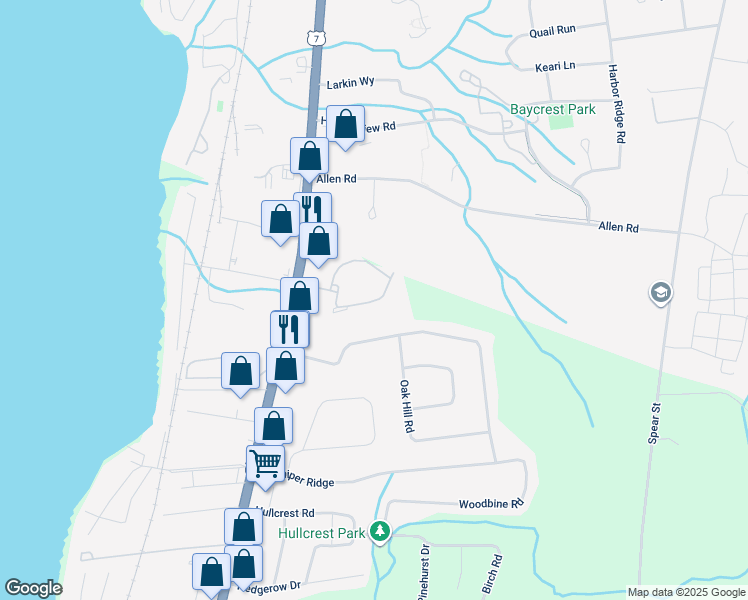 map of restaurants, bars, coffee shops, grocery stores, and more near 196 Locust Hill Road in Shelburne