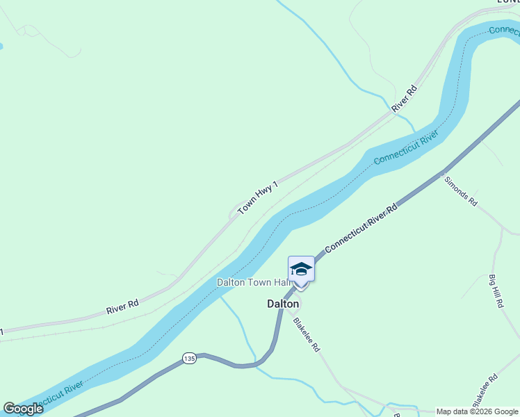 map of restaurants, bars, coffee shops, grocery stores, and more near 2183 River Road in Lunenburg