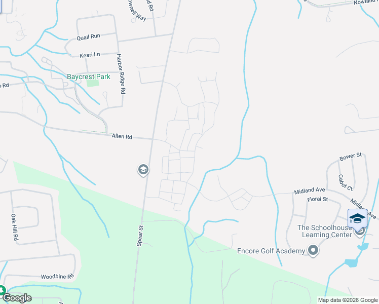 map of restaurants, bars, coffee shops, grocery stores, and more near 42 East Fisher Lane in South Burlington