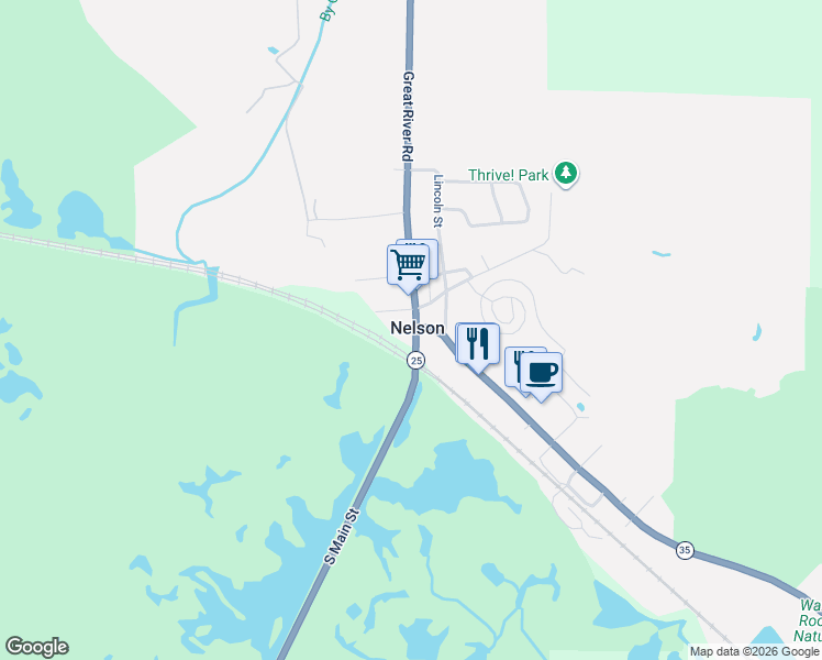 map of restaurants, bars, coffee shops, grocery stores, and more near in Nelson