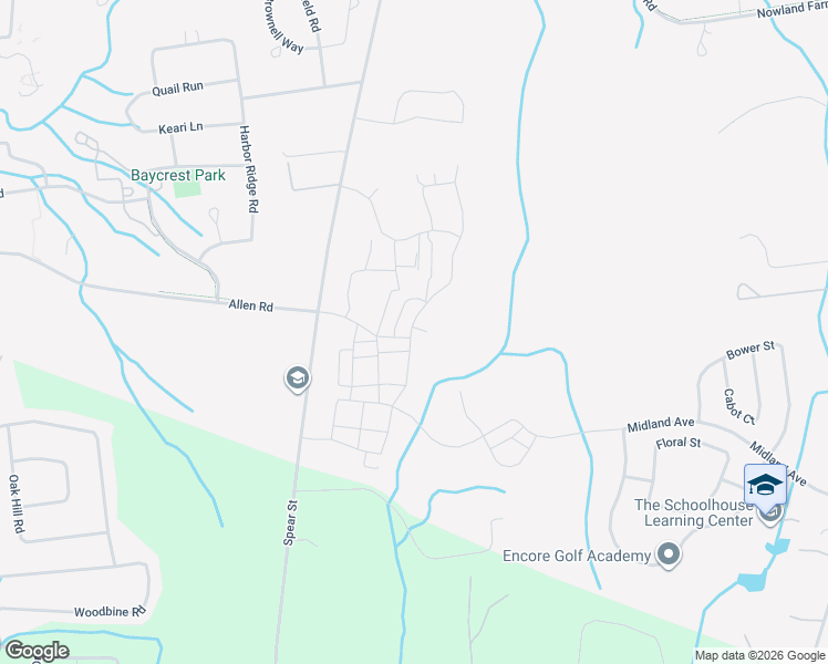 map of restaurants, bars, coffee shops, grocery stores, and more near 42 East Fisher Lane in South Burlington