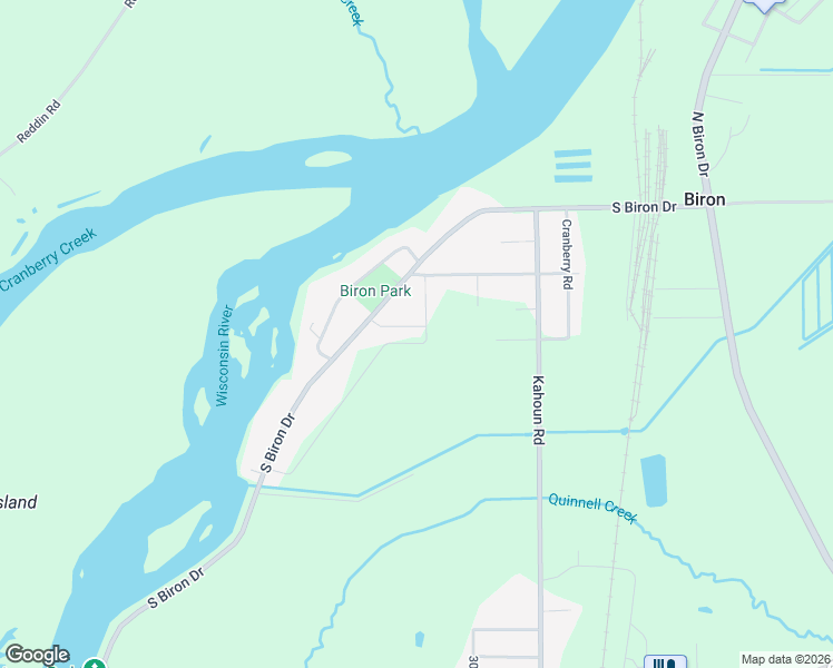 map of restaurants, bars, coffee shops, grocery stores, and more near 611 Johnson Parkway in Wisconsin Rapids
