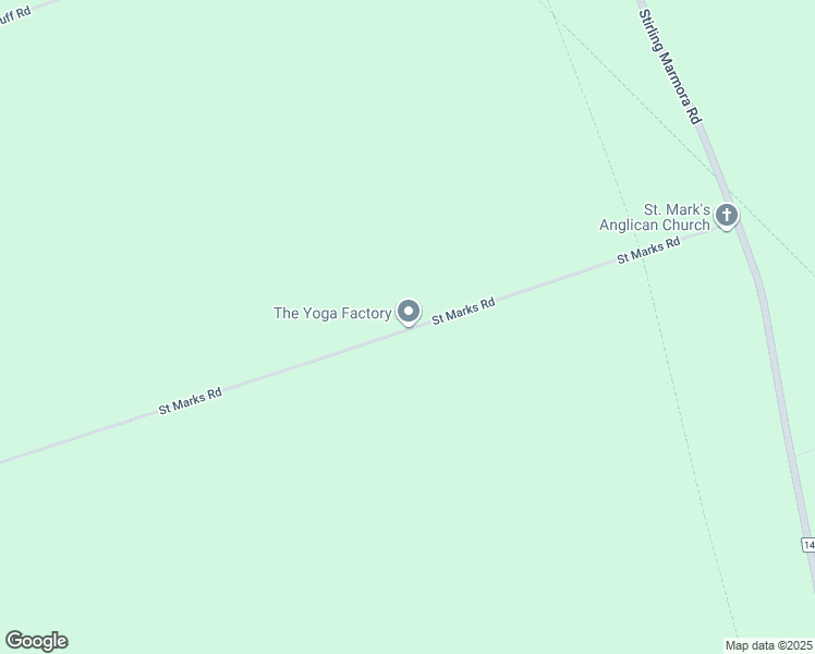 map of restaurants, bars, coffee shops, grocery stores, and more near 214 Saint Marks Road in Marmora