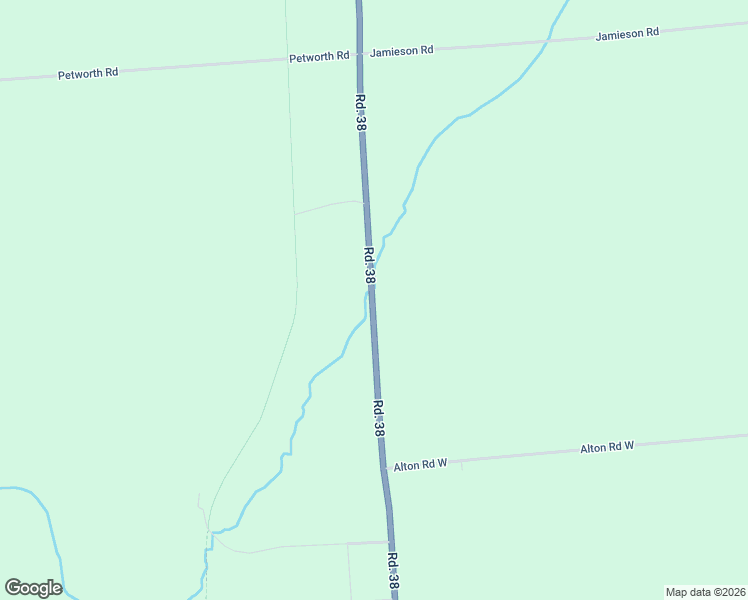 map of restaurants, bars, coffee shops, grocery stores, and more near 5195 Road 38 in Harrowsmith