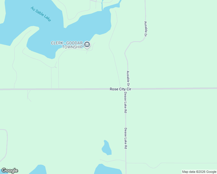 map of restaurants, bars, coffee shops, grocery stores, and more near 5166 Rose City Road in Lupton