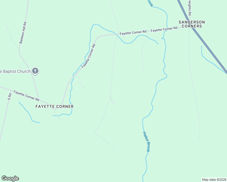 map of restaurants, bars, coffee shops, grocery stores, and more near 76 Gile Road in Fayette