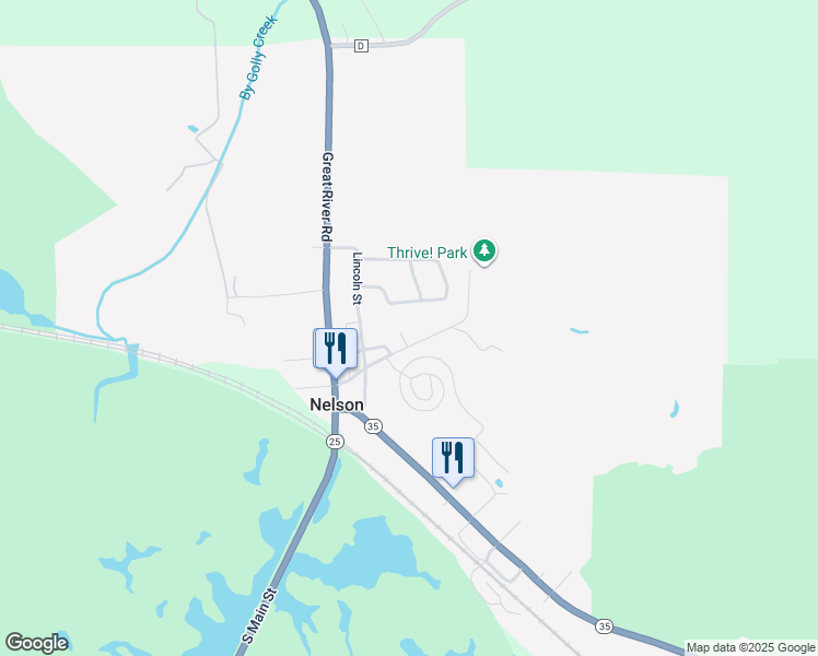 map of restaurants, bars, coffee shops, grocery stores, and more near E242 Cleveland Street in Nelson