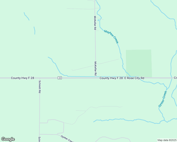 map of restaurants, bars, coffee shops, grocery stores, and more near 1443 East Rose City Road in Rose City
