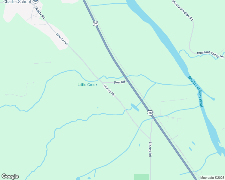 map of restaurants, bars, coffee shops, grocery stores, and more near 28401 Liberty Road in Sweet Home