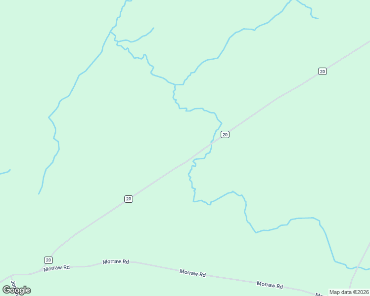map of restaurants, bars, coffee shops, grocery stores, and more near 895 County Road 20 in Richville