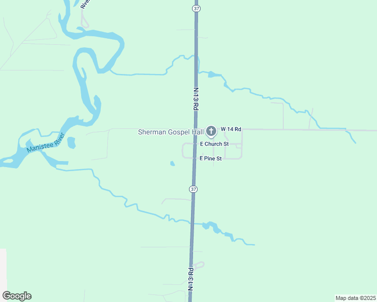 map of restaurants, bars, coffee shops, grocery stores, and more near 201-499 Crippen Street in Mesick
