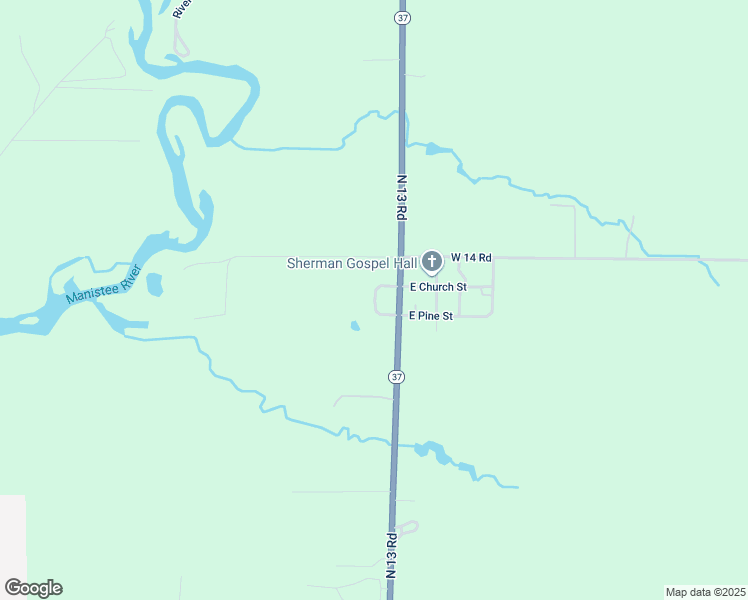 map of restaurants, bars, coffee shops, grocery stores, and more near 499 Crippen Street in Mesick