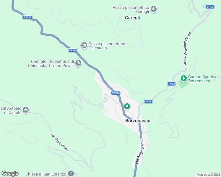 map of restaurants, bars, coffee shops, grocery stores, and more near 4 Via Croce Rosa in Genova