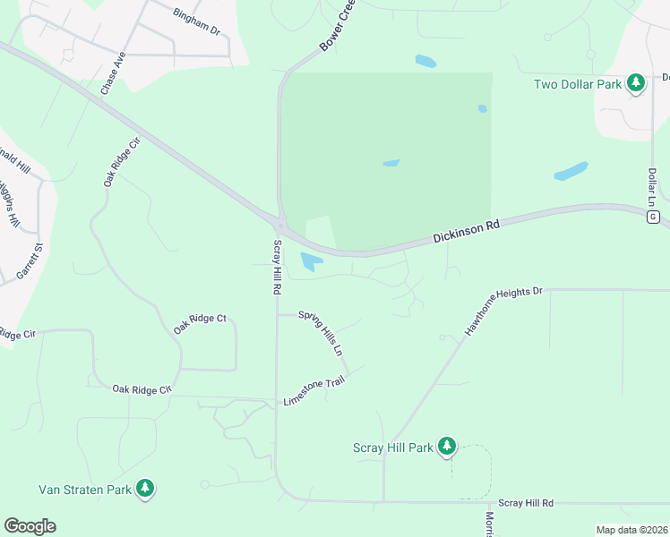 map of restaurants, bars, coffee shops, grocery stores, and more near 3051 Dickinson Road in De Pere