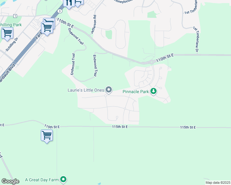 map of restaurants, bars, coffee shops, grocery stores, and more near 1398 Bluff Street in Dundas