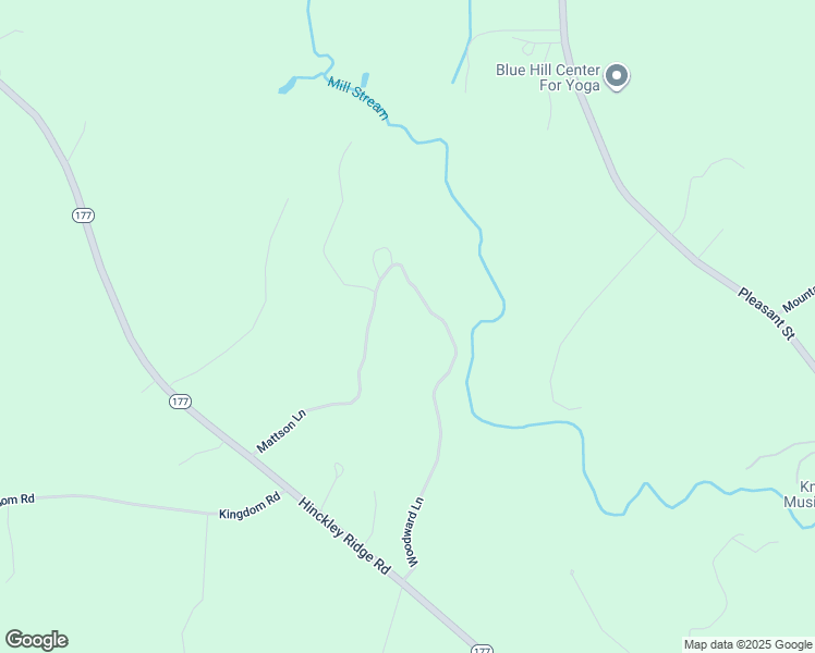 map of restaurants, bars, coffee shops, grocery stores, and more near Mattson Lane in Blue Hill