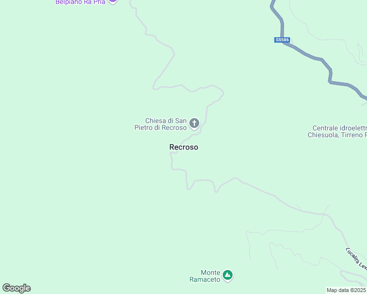 map of restaurants, bars, coffee shops, grocery stores, and more near in Recroso