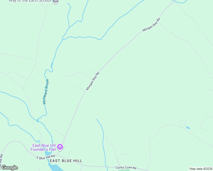 map of restaurants, bars, coffee shops, grocery stores, and more near 1155 Morgan Bay Road in Blue Hill