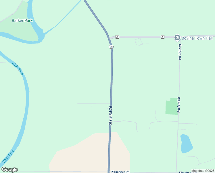 map of restaurants, bars, coffee shops, grocery stores, and more near N5157 Wisconsin 76 in Shiocton