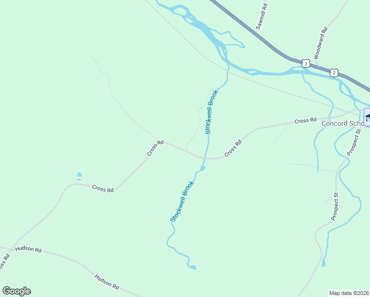 map of restaurants, bars, coffee shops, grocery stores, and more near 1775 Cross Road in Concord