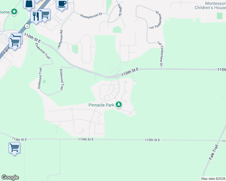 map of restaurants, bars, coffee shops, grocery stores, and more near 535 French Lane in Dundas