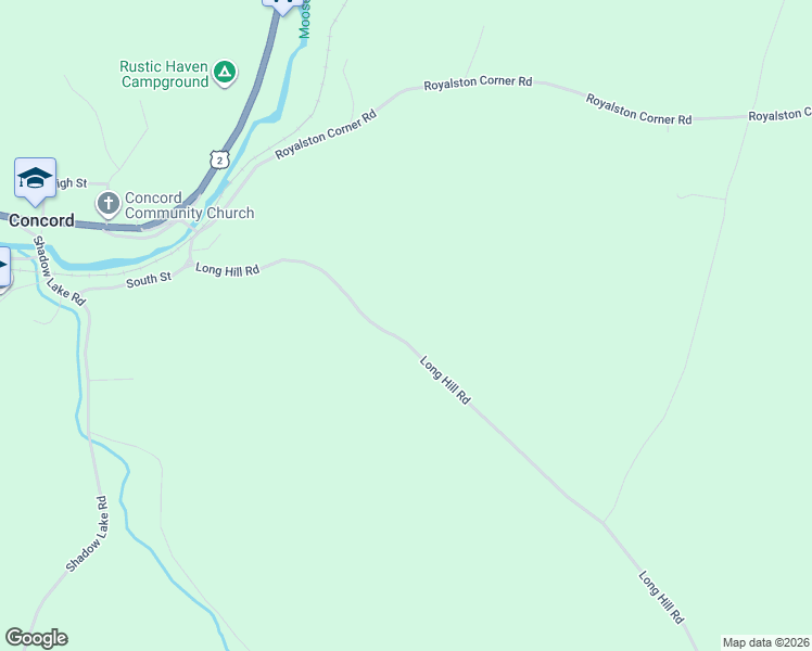 map of restaurants, bars, coffee shops, grocery stores, and more near 451 Long Hill Road in Concord