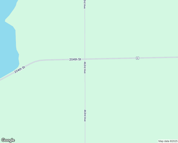 map of restaurants, bars, coffee shops, grocery stores, and more near 20414 463rd Avenue in Bruce
