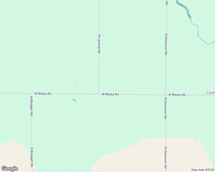 map of restaurants, bars, coffee shops, grocery stores, and more near 8478 West Rhoby Road in Manton