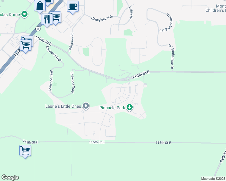map of restaurants, bars, coffee shops, grocery stores, and more near 517 Cannon Way in Dundas