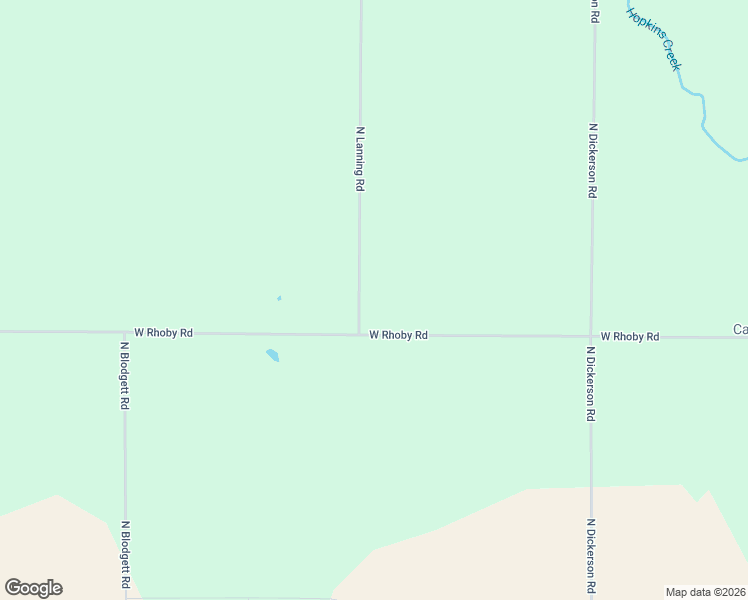 map of restaurants, bars, coffee shops, grocery stores, and more near 8478 West Rhoby Road in Manton