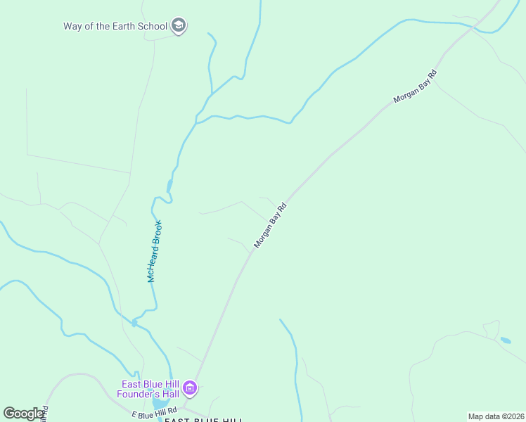 map of restaurants, bars, coffee shops, grocery stores, and more near 1155 Morgan Bay Road in Blue Hill
