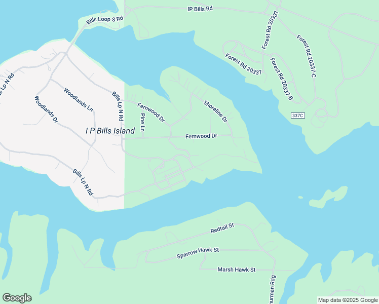 map of restaurants, bars, coffee shops, grocery stores, and more near 3689-3703 Island Drive in Island Park