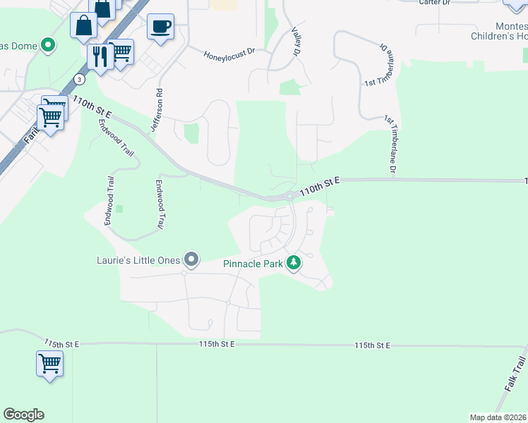 map of restaurants, bars, coffee shops, grocery stores, and more near 540 Cannon Way in Dundas