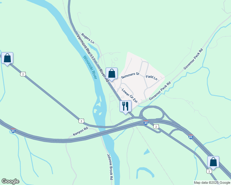 map of restaurants, bars, coffee shops, grocery stores, and more near 218 River Road in Richmond