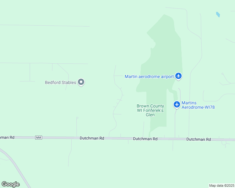 map of restaurants, bars, coffee shops, grocery stores, and more near 4116 Gemstone Trail in Green Bay