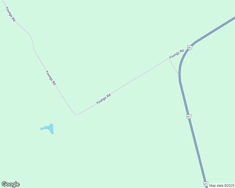 map of restaurants, bars, coffee shops, grocery stores, and more near 176 Youngs Road in Erinsville