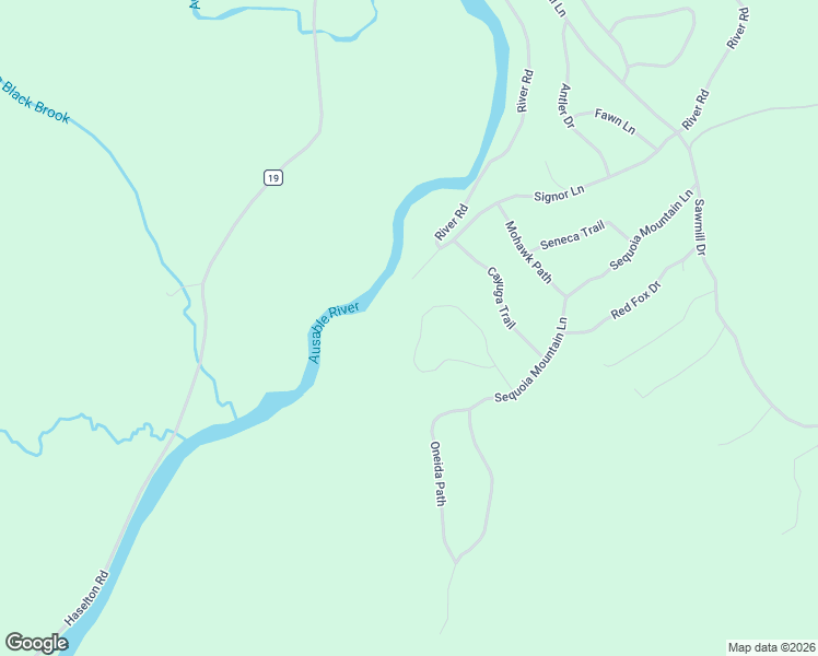 map of restaurants, bars, coffee shops, grocery stores, and more near 43-65 Algonquin Trail in Essex